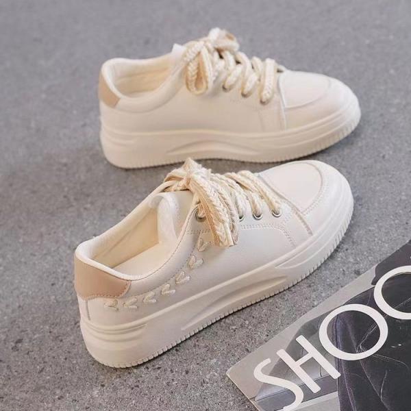 Stylish and comfortable white sneakers