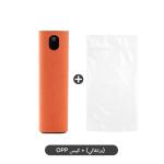 Mobile screen cleaning tool spray and wipe in one moment