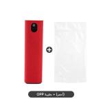 Mobile screen cleaning tool spray and wipe in one moment