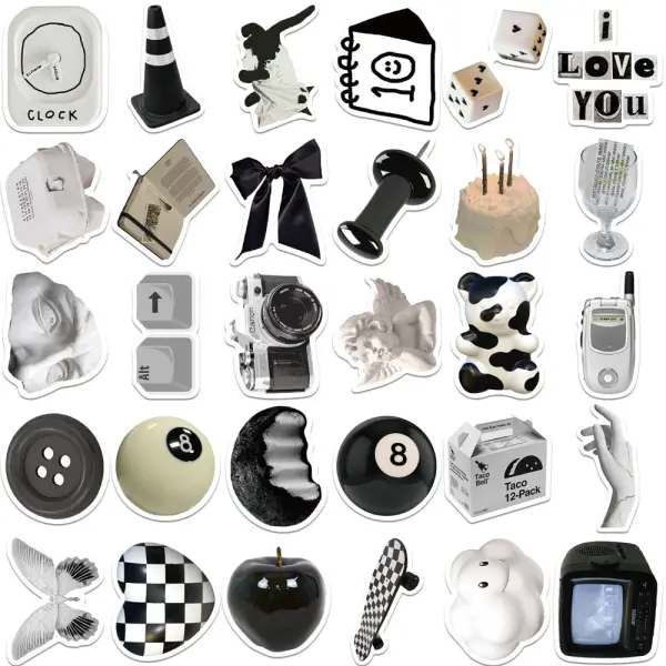 Explore our carefully designed collection of stickers to express your personality and interests.