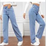 Wide-leg jeans with a modern twist