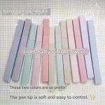 Highlighters with muted colors, higher concentration, and elegance in every line.