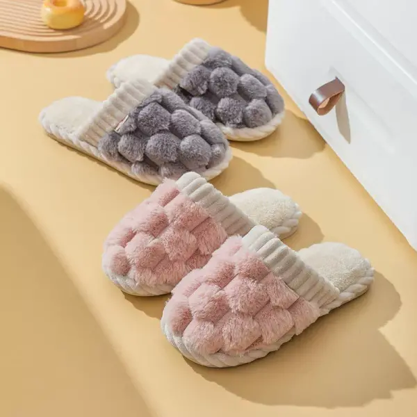 Luxury home slippers with a soft and comfortable feel