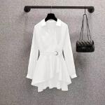 Modern shirt with elegant details and a practical touch