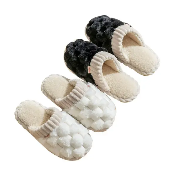 Luxury home slippers with a soft and comfortable feel